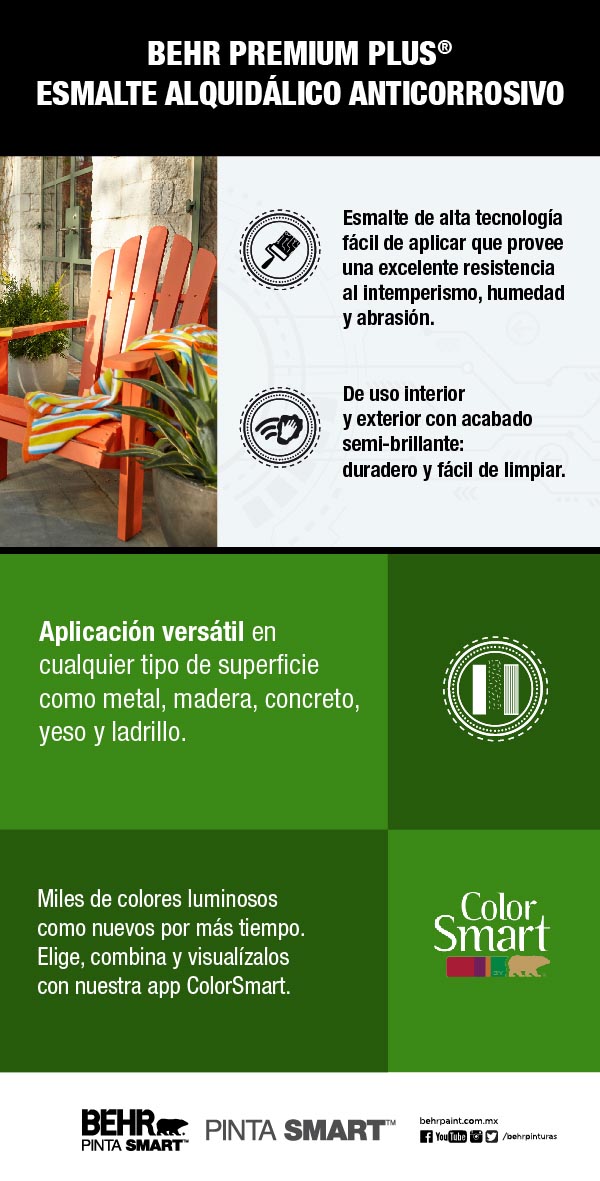 Behr Premium Plus Esmalte Alquidalico Home Depot México